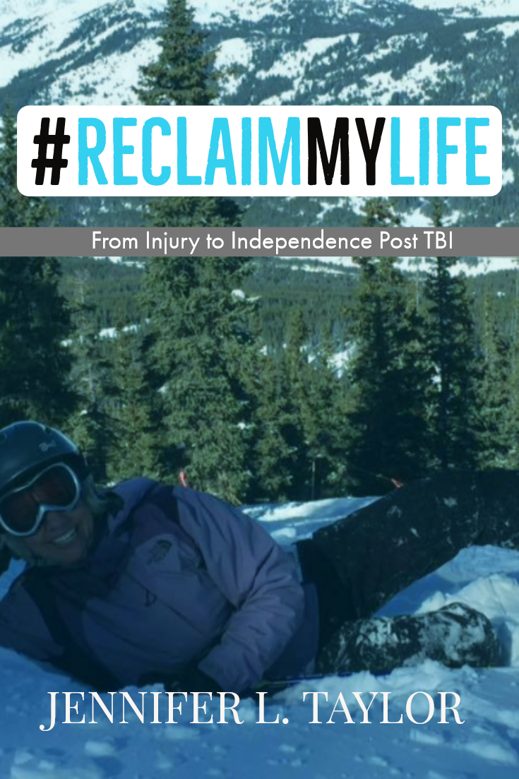 Reclaim my life cover art picture of me laying on slope smiling
