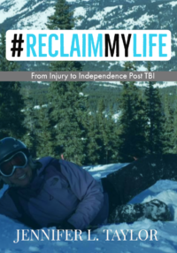 Reclaim my life cover art picture of me laying on slope smiling